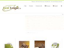 Tablet Screenshot of eco-logic.ca